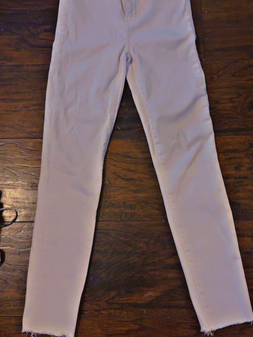 Women's American Eagle White Slim Stretch Pants